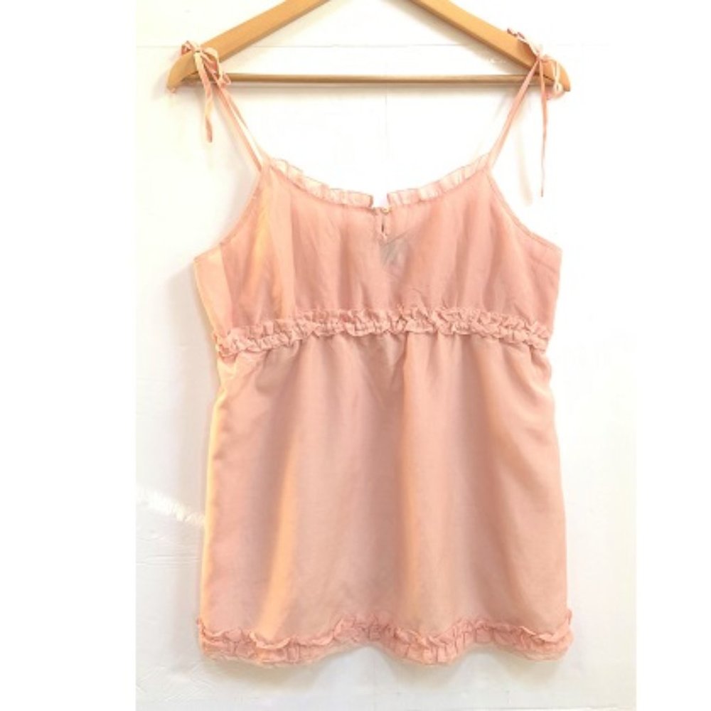 GAP Blush Pink Silk Cotton Blend Cami